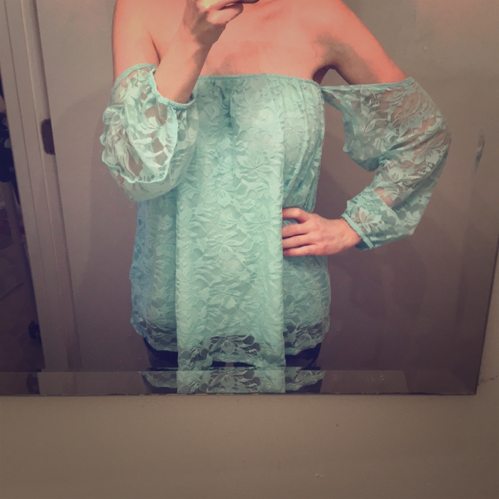 Off the shoulder top